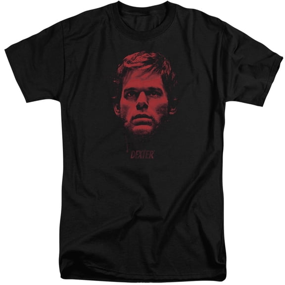 Dexter - Bloody Face - Tall Fit Short Sleeve Shirt - XX-Large