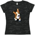 thumbnail image 3 of Inktastic Corgi Puppy Women's T-Shirt, 3 of 5