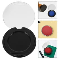 Toddmomy Fingerprint Ink Pad Black 1Set 2.36X2.36X0.43In For Office Use