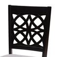thumbnail image 6 of Baxton Studio Abigail Modern Grey Fabric and Dark Brown Finished Wood 5-Piece Dining Set, 6 of 10
