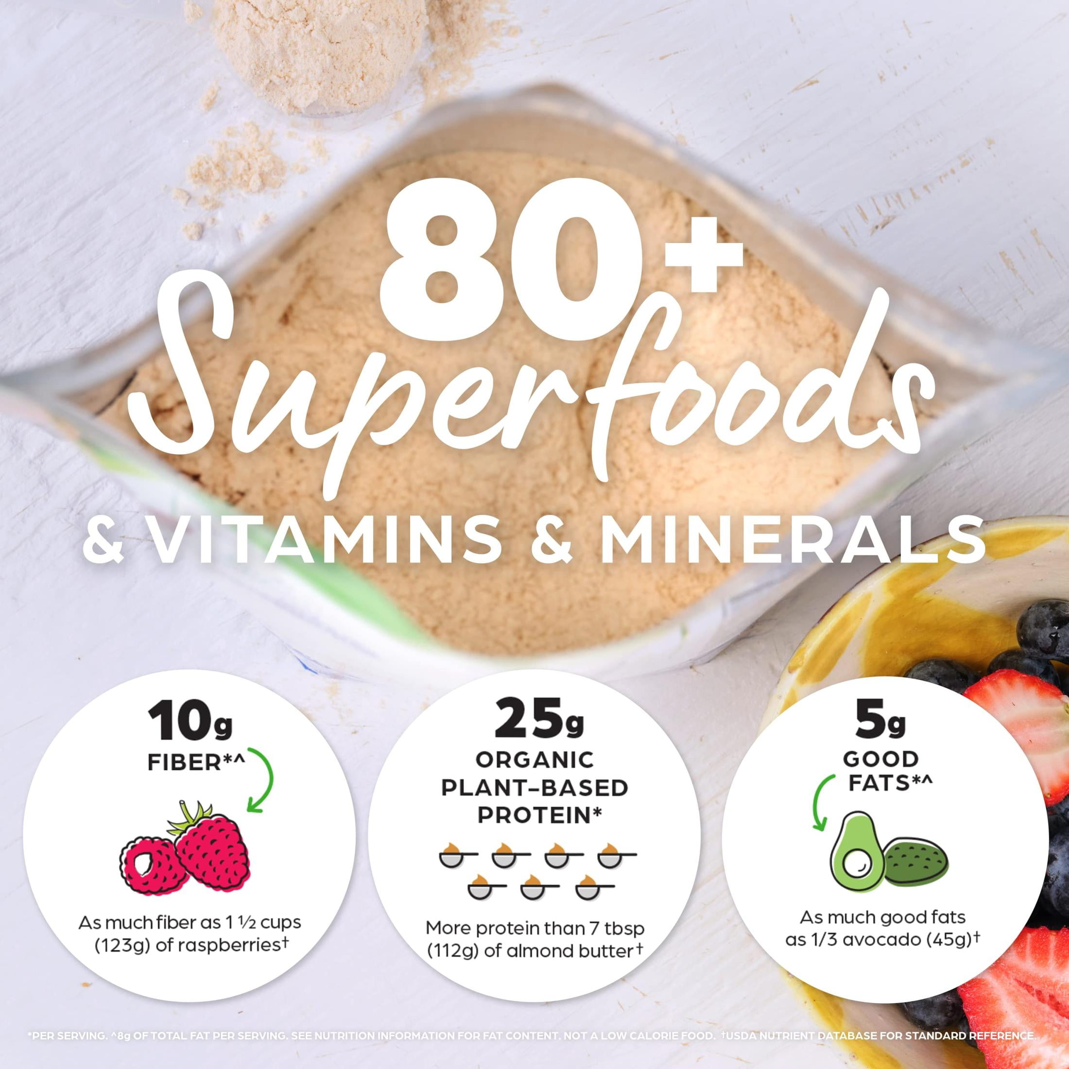 Orgain ® Organic Plant Based Perfect Meal Protein Powder Vanilla
