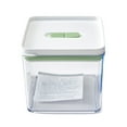 thumbnail image 1 of 700ml/1100ml/1500ml/2300ml Storage Box with Lid Large Capacity Plastic Food Grade Visible Food Container Refrigerator Accessories, 1 of 12