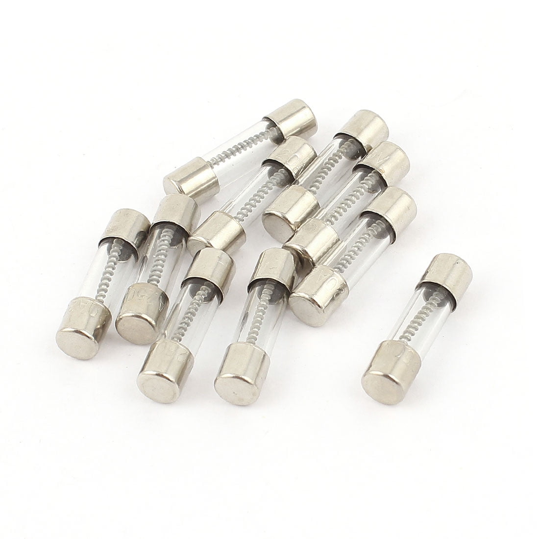 10 x 1A 5x20mm Glass Slow Blow Fuse 
