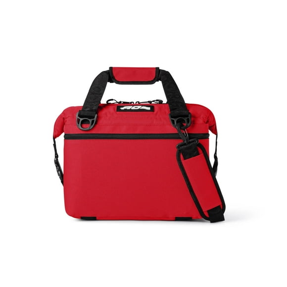 Bolsa térmica AO Coolers Original, con lados blandos, 12 latas, roja