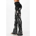 thumbnail image 6 of Gotta Have Them Diamond Distressed Ripped Jeans Flare Leg, 6 of 11