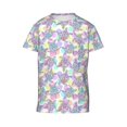 thumbnail image 4 of Wukai Sea Turtles Youth Unisex Short Sleeve T-Shirt for Boys, Girls, Teens, and Kids-X-Small, 4 of 7