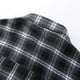 thumbnail image 3 of Kalauyu Men's Lightweight Shirts Long Sleeve Casual Plaid Button Down Shirt Jacket with Pockets, 3 of 8