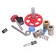 thumbnail image 4 of Kit de montaje de doble engranaje, extrusora mejorada, Kit de rueda roja, accesorios de impresora 3D para modelo Voron 2,4 0,1 1,8, 4 of 9