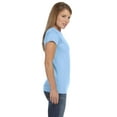 thumbnail image 2 of Gildan Womens 4.5 oz. SoftStyle Junior Fit T-Shirt 2 Pack, 2 of 2