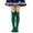 Army Green, variant on Kids Girls Knee High Socks Cute Halloween Striped Bee Animal Socks Long Boot Crazy Silly Fun Gift for Child