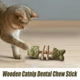 thumbnail image 4 of Purrident - Fix Cat Dental Health, Natural Chew Stick for Cats, Silvervine Fishbone Shape Cat Teething Encourages Chewing, Entertaining Cats Toy for Play and Relaxation, 4 of 7