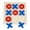 A, variant on Livrdious Tic Tac Toe for Junior and Adults Noughts and Crosses Indoor Playing Family Games Night Classic Board Games