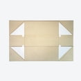 thumbnail image 3 of Geoto Bulk 13"X10"X4.52" A4 Deep Luxury Rigid Foldable Magnetic Lid Bridesmaid Gift Box Clothing Packaging (Beige Soft Suede), 3 of 4