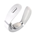 thumbnail image 4 of Masajeador de cuello de pulso con terapia de puntos eléctricos, compresa caliente portátil para hombros y cervicales, color blanco, 4 of 14