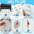 thumbnail image 4 of 15PCS A4 Water-Soluble Self-Adhesive Embroidery Stabilizer - Printable, for Hand and Machine Embroidery,for DIY Projects, 4 of 6