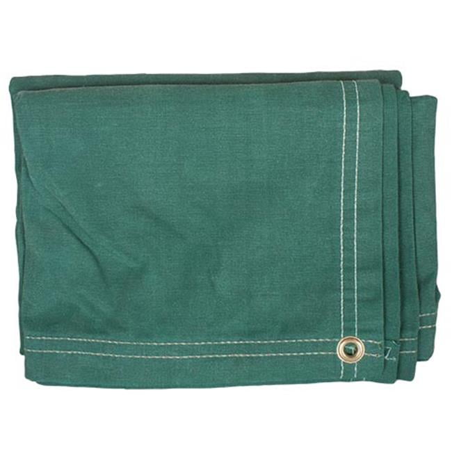 6 x 8 ft. Canvas Tarp, Green
