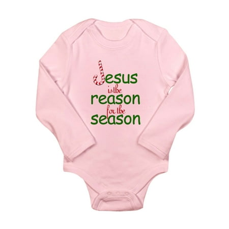 

CafePress - Jesusisthereason Copy - Long Sleeve Infant Bodysuit
