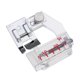thumbnail image 4 of Prensatelas al bies de metal y plástico, ajustable de 5 a 20 mm, prensatelas genérico para overlock, prensatelas resistente y duradero para máquina de coser Brother Singer, 4 of 5