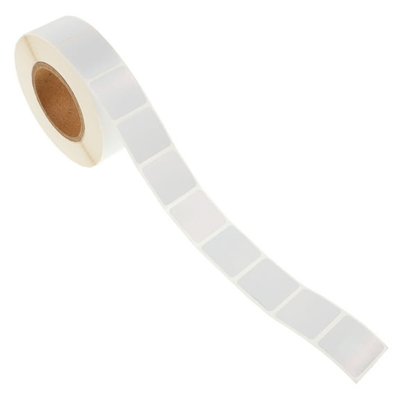 FESTFENDS 1 Roll White Copper Plate Sticker Target Paster for Shooting Enthusiasts Indoor Shooting Range 0.9X0.9X0.08in