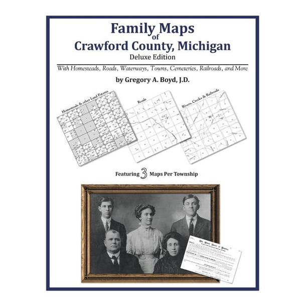 Family Maps of Crawford County, Michigan - Walmart.com - Walmart.com