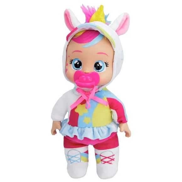 Cry Babies Tiny Cuddles Talents Dreamy, Dressed Up As a Roller Skater and Cries Real Tears, 9 inch Baby Doll
