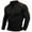 Black, variant on Men Shirts Zipper-up T-shirt V-Neck Long Sleeve Plus Size Solid Color Workout Casual Loose Outdoor Sport Shirt for Men Brown S