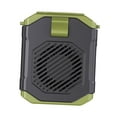 thumbnail image 3 of Ventilador portátil de cintura con clip para cinturón, manos libres, recargable, personal, para senderismo Verde, 3 of 9