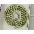 thumbnail image 2 of Women 5MM Peridot Tennis Necklace Silver Gold wedding party engagement gift for mother, 2 of 5