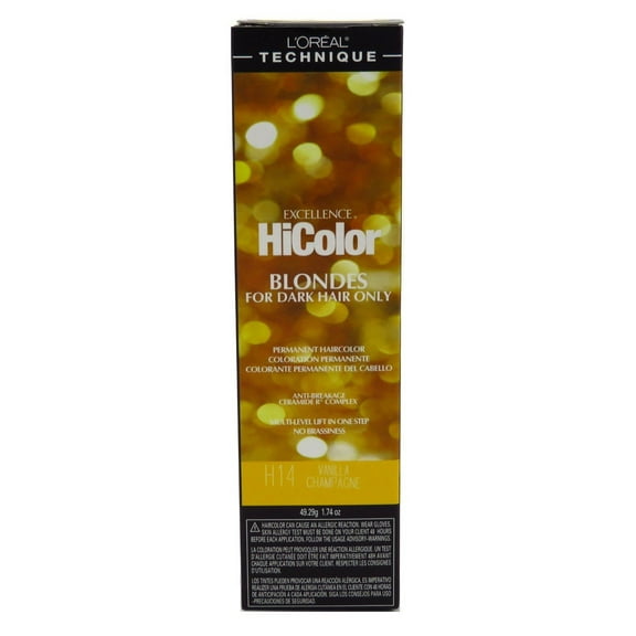 Loreal Excellence Hicolor Vanilla Champagne, 1.74 Oz