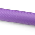 thumbnail image 3 of 3D Carbon Fiber Purple Matte Car Vinyl Wrap Sticker Decal Film Sheet Air Release, 3 of 7