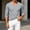 Gray, variant on Kosheko Men's V-Neck Mesh Breathable Long-Sleeve Tee, Moisture Wicking Quick-Dry Fabric for gym practices Blue M