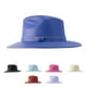 thumbnail image 4 of Sombrero Unisex Azul Rey Vinipiel Sintetico Indiana M Nueva Imagen, 4 of 4