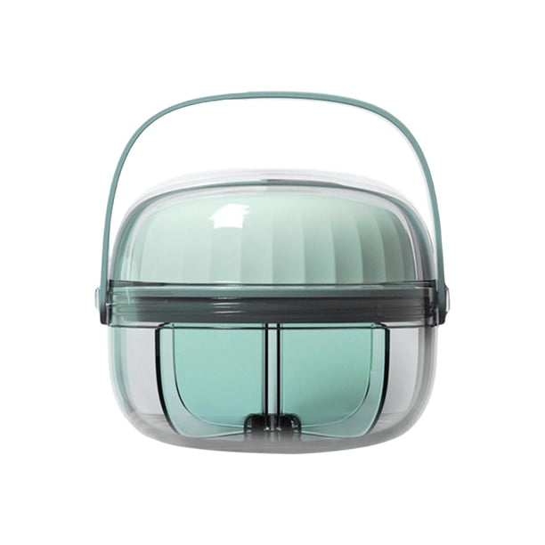 Pastillero Sunnimix 4 Compartimentos Grandes organizador de tabletas Impermeable