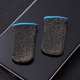 thumbnail image 5 of 2 fundas para dedos de juegos móviles de 24 puntadas, antisudor, antideslizantes (negro y azul)., 5 of 9