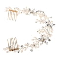 thumbnail image 1 of Rhinestone Flower Bridal Headpiece for 1 Comb Elegant Wedding Accessories, 1 of 5