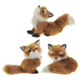thumbnail image 1 of Raz Imports Renards Rouges Ornements d'Arbre de Noël Ensemble de 3 Pcs Renard de 4 Pouces, 1 of 4