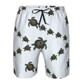 thumbnail image 3 of Fotbe Sea Turtle Trajes de Baño Estampados para Hombre, Shorts de Verano de Secado Rápido, Ropa de Playa, Bañadores-Small, 3 of 6