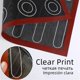 thumbnail image 3 of Silicone 30x40 cm Reversible Printed Macaron Puff Baking Mat, 3 of 5