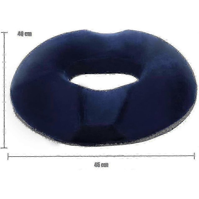 Donut Tailbone Pillow Hemorrhoid Pillow - Pain Relief Hemmoroid Treatment, Bed