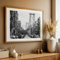 thumbnail image 5 of Williamsburg Bridge 01 B&W - Brooklyn New York Photography Unframed Wall Art Print 16 x 24 inches, 5 of 7