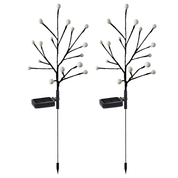 2 uds lámpara de iluminación de hadas vívidas luces de camino de jardín decoración romántica de vacaciones JShteea El nuevo