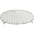 thumbnail image 1 of 1Pack Multi-Purpose Round Stainless Steel Cross Wire Steaming Cooling Barbecue Rack/Carbon Baking Net/Grill/Pan Grate with Legs(6.5Inch Dia)，Perfect for Christmas, Halloween, 1 of 7