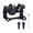 Black, variant on KUGOO M4 10 Inch Electric Scooter Disc Brake Caliper Replacement - Iron Construction for Kugoo Pro and M4 Models, Black Red