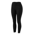thumbnail image 4 of Baqcunre Yoga Pants Women Solid Hip-lifting Slim-fitting Pocket High-waist Stretch Fitness Yoga Leggings Pants for Women Workout Leggings for Women Yoga Leggings Womens Clothes Black L, 4 of 6