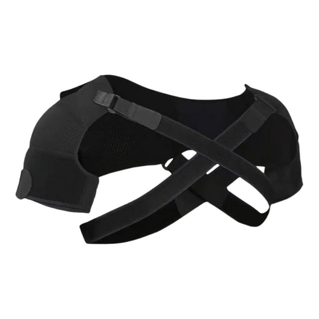 Arnés de pecho con correa de soporte para hombros y doble soporte para hombros, para gimnasio y deportes L