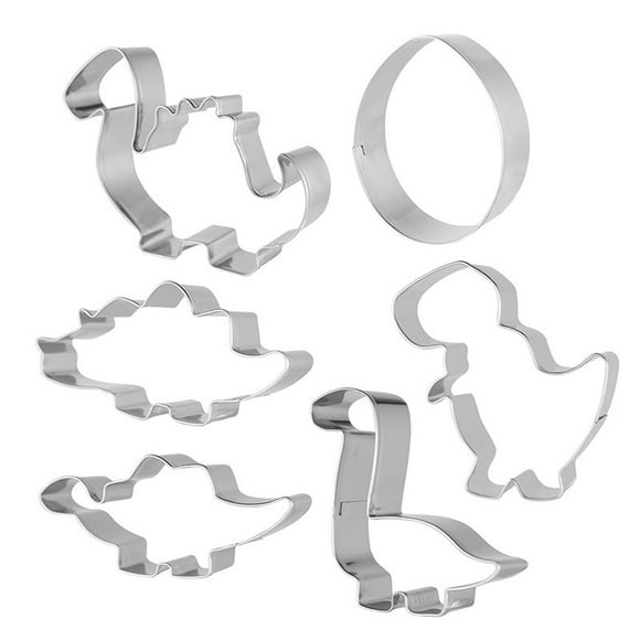 Fankiway Creative Dinosaur Shape Stainless Steel Diy Mould Baking Mould Kitchen tool