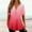 Hot Pink, variant on Aloohaidyvio Tops for Women ,Womens Tops Fashion Print Casual Loose Short Sleeve V-Neck Shirt