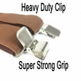 thumbnail image 4 of Men's X-Back 2 Inches Wide Heavy Duty Clips Adjustable Suspenders, 4 of 9