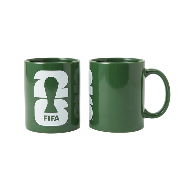 Taza de Ceramica FIFA Verde Con Estampado de Licencia de FIFA