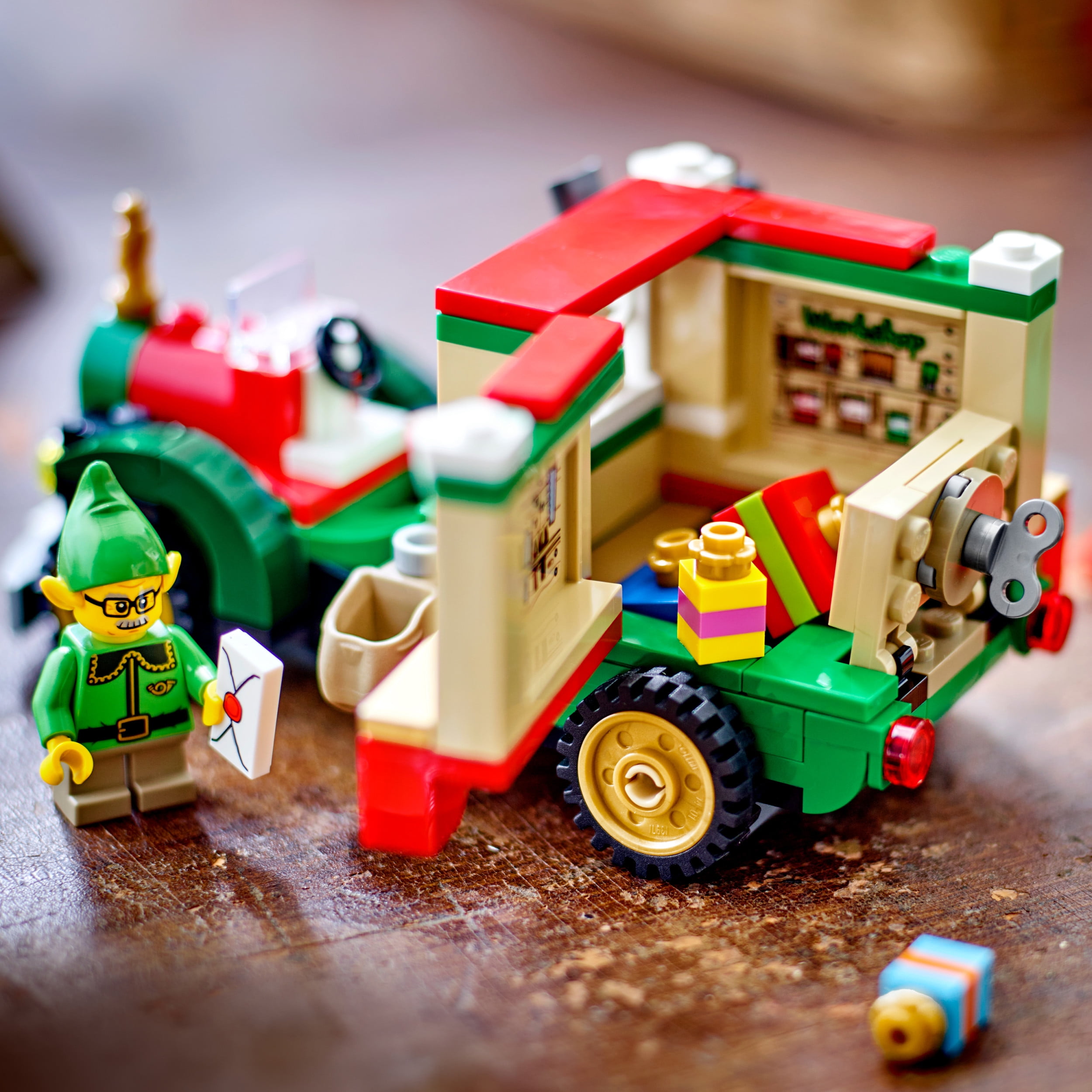 LEGO Santa’s Delivery Truck Building Toy 40746